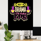 Ik doe Nails Poster (Thuiskantoor)