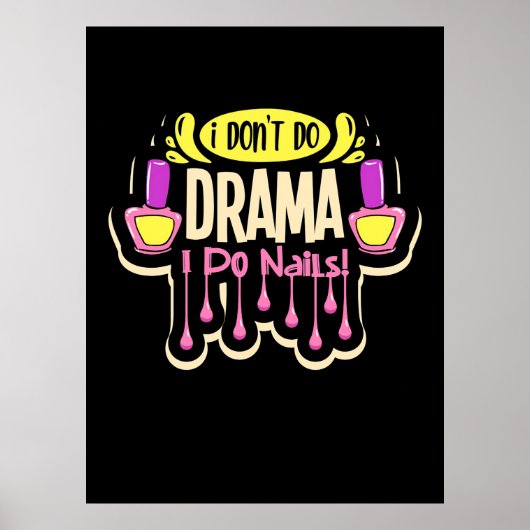 Ik doe Nails Poster (Voorkant)