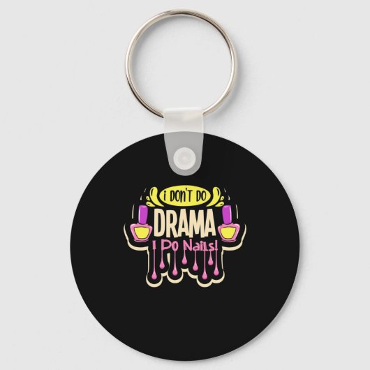 Ik doe Nails Sleutelhanger (Voorkant)