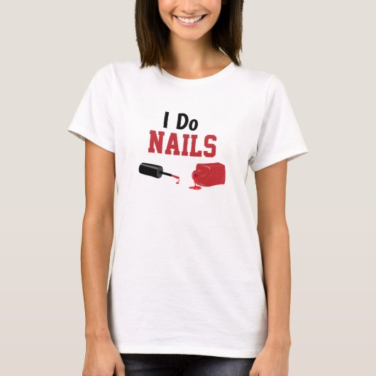 Ik doe Nails T-shirt (Voorkant)