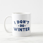 Ik Doe Niet Aan Winter Koffiemok (Links)