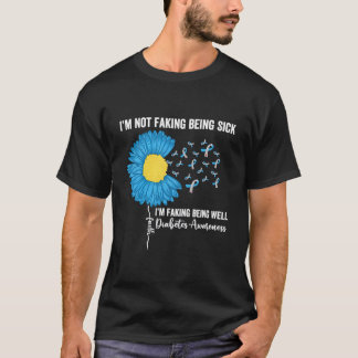 IK doe niet alsof ik ziek ben, IK doe alsof ik gez T-shirt