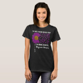 Ik doe niet alsof ik ziek ben Ik doe alsof ik goed T-shirt (Voorkant volledig)