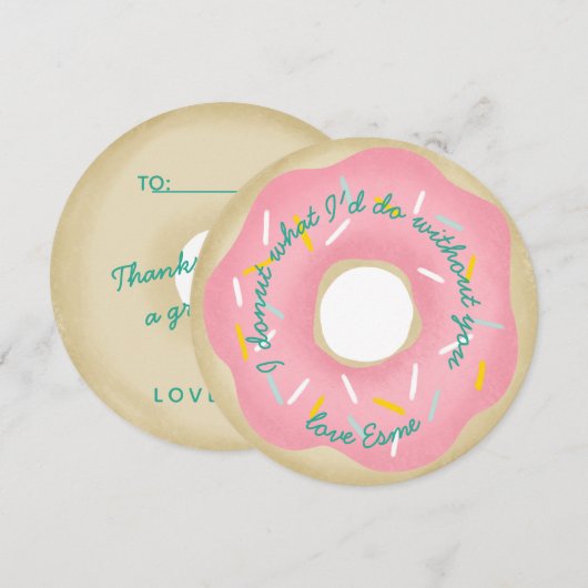 Ik doe niet wat ik zonder jou zou doen. kaart (Voorkant / Achterkant)