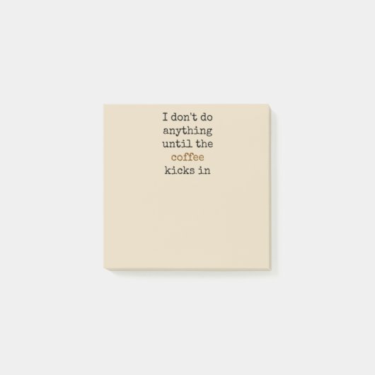 Ik doe niets tot...post-it notities post-it® notes (Voorkant)