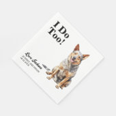 Ik doe ook aan de Australische veedrijfhond bruilo Servet (Hoek)