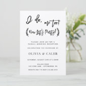 Ik doe ook mee Ontvangst Uitnodiging Alleen (Staand voorkant)