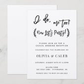 Ik doe ook mee Ontvangst Uitnodiging Alleen (Voorkant / Achterkant)