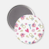 Ik doe Patroon II Magneet (Voorkant / Achterkant)