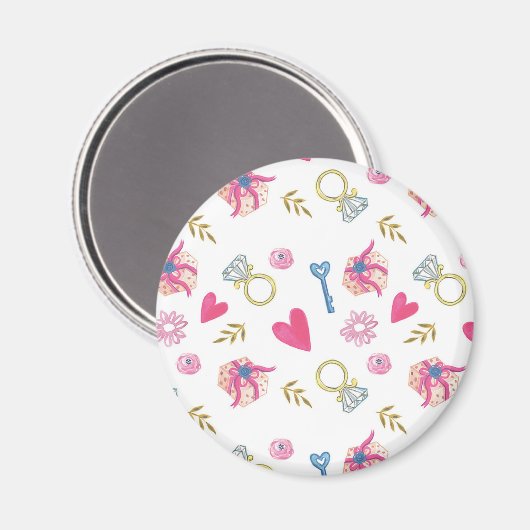 Ik doe Patroon II Magneet (Voorkant / Achterkant)