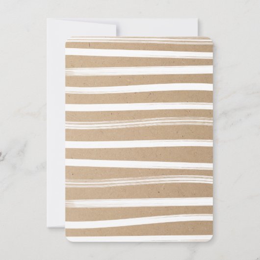 Ik doe Pizza & Brews Rehearsal Dinner Invitation Kaart (Achterkant)