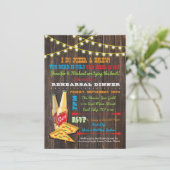 Ik doe Pizza en Brew repetities Kaart (Staand voorkant)