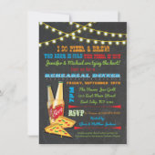 Ik doe Pizza en Brew repetities Kaart (Voorkant)