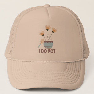 Ik doe pot grappig Plant liefhebbers bloempotten t Trucker Pet