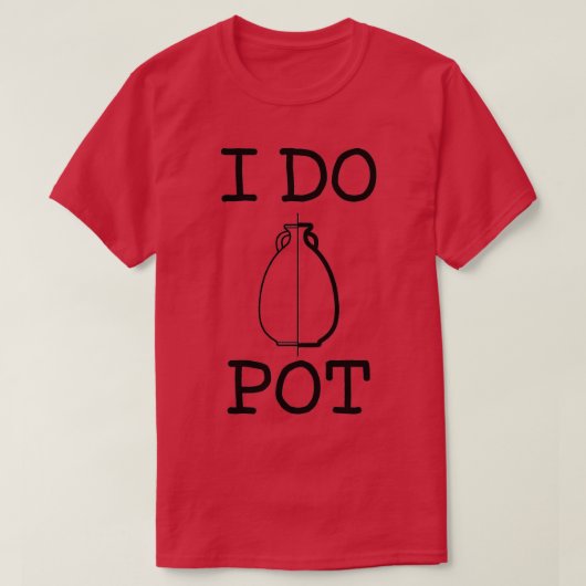 IK DOE POT T-SHIRT (Design voorkant)