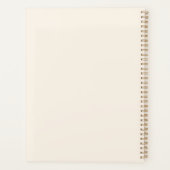 Ik doe 's ochtends niet - grijze kat met koffie planner (Achterkant)