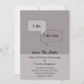Ik Doe Save The Date Aankondiging (Voorkant)