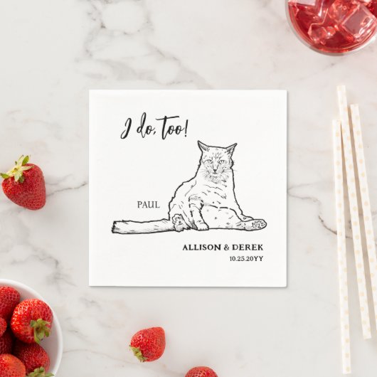 Ik doe te minimalistisch hondenbonnen servet (Insitu)