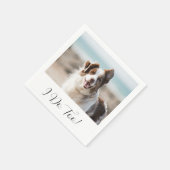 Ik doe te simpel een hete dendaagse foto. servet (Hoek)