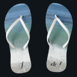 "Ik doe" tropische doorbraakTeenslippers Teenslippers<br><div class="desc">Deze leuke teenslippers zijn perfect voor een strand of een casual bruiloft!</div>