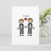 Ik doe twee boodschappen kaart (Staand voorkant)