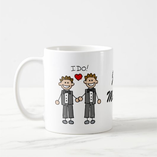 Ik doe twee boodschappen koffiemok (Links)