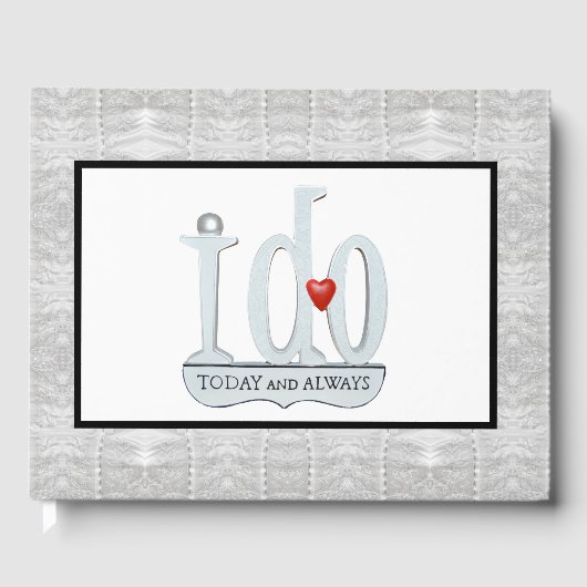 Ik doe vandaag en altijd gastenboek (Voorkant)