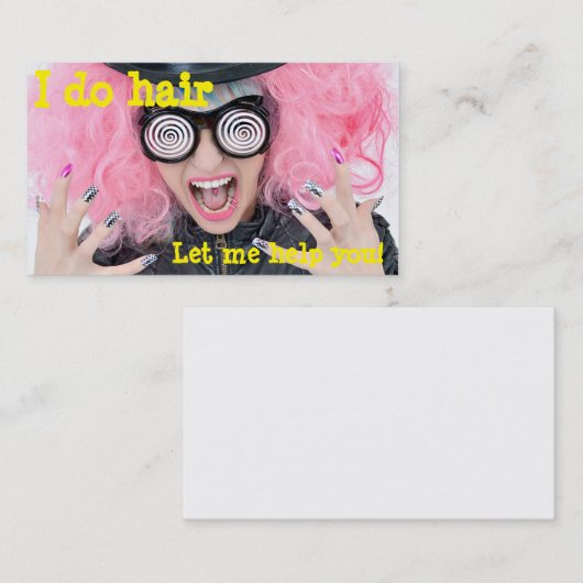 Ik doe Visitekaartje (Voorkant / Achterkant)