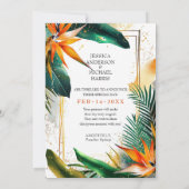 "IK DOE" Vogels van het Paradijs Bliss Save The Date (Achterkant)