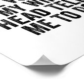 Ik doe wat de stemmen in mijn vrouwenhoofd me vert poster (Hoek)