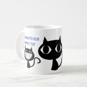 IK DOE WAT IK GRAANS KOFFIE-MOK WIL KOFFIEMOK (Voorkant links)