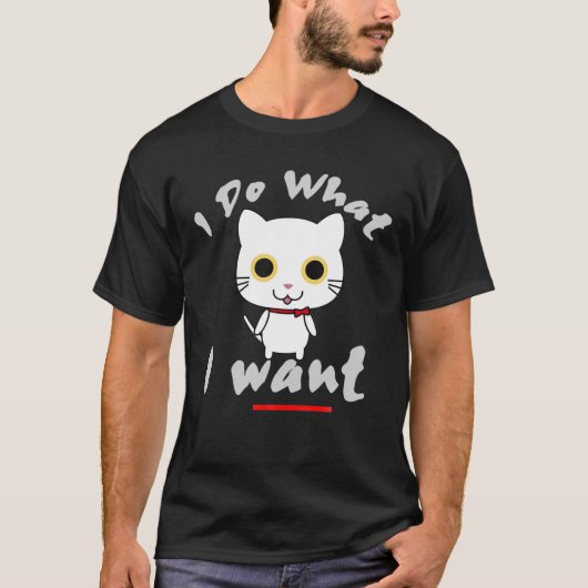 Ik doe wat ik leuk wil t-shirt (Voorkant)