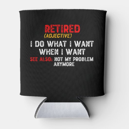 Ik doe wat ik wil als ik wil blikjeskoeler (Voorkant)