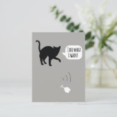 Ik doe wat ik wil Briefkaart (Staand voorkant)