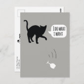 Ik doe wat ik wil Briefkaart (Voorkant / Achterkant)