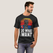 Ik doe wat ik wil Cat Apparel T-shirt (Voorkant volledig)