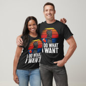 Ik doe wat ik wil Cat Apparel T-shirt (Unisex)