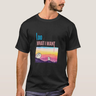 Ik doe wat ik wil dat Cat Lover Funny T-shirt