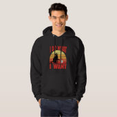 Ik doe wat ik wil dat grappig T-shirt Kitten Angry (Voorkant volledig)