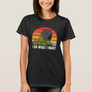 Ik doe wat ik wil dat Parrot in Senegal Parrot T-shirt