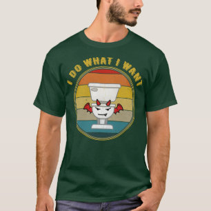 Ik doe wat ik wil Duivel Wanhopig T-shirt