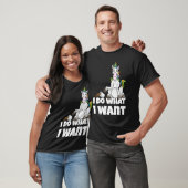 Ik doe wat ik wil: een boze eenhoorn t-shirt (Unisex)