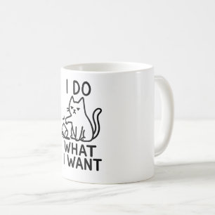 Ik doe wat ik wil - Grappig Koffiegeschenk Koffiemok