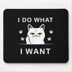 Ik Doe Wat Ik Wil Kat Grappig Met Mijn Kat Grappig Muismat