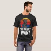 Ik doe wat ik wil Kat Kleding T-shirt (Voorkant volledig)