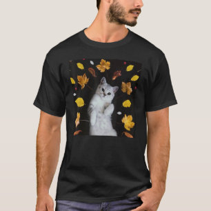 Ik Doe Wat Ik Wil Kat Koffie Zwarte Kat Rode Beker T-shirt