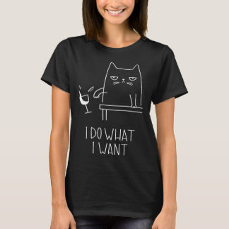 Ik Doe Wat Ik Wil Kat T-shirt