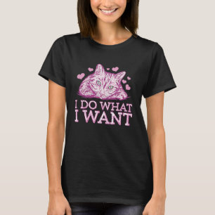 Ik doe wat ik wil, katje 2 t-shirt