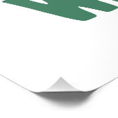 Ik doe wat ik wil kerst zwarte kat vakantie foto afdruk (Hoek)