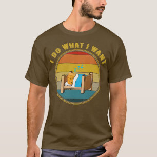 Ik Doe Wat Ik Wil Kip Nugget Slapen Kwijlend T-shirt